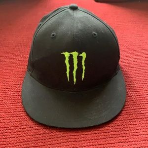 Monster energy fitted cap